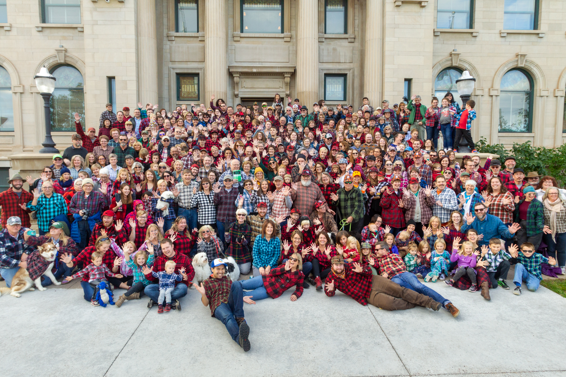 Plaidurday at Peter White Public Library