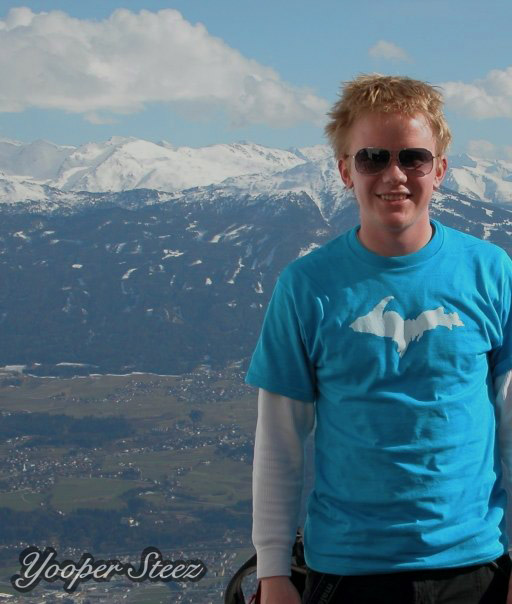 Snowboarding in Innsbruck.