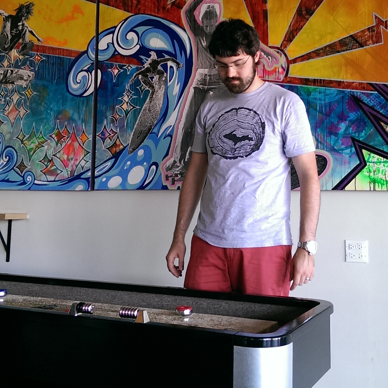 Shuffleboard at Temperance