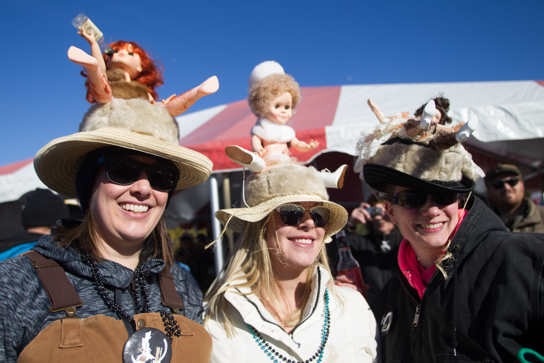 Hats of the Trenary Outhouse Classic
