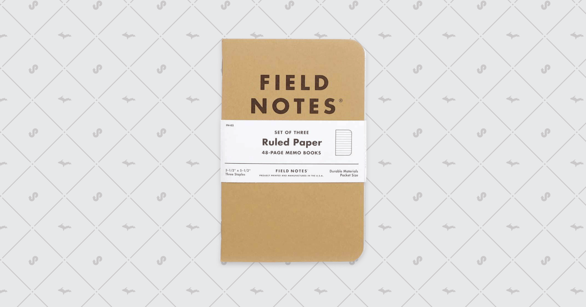 Field Ruled Paper Field Notes • Original Kraft, Ruled Paper