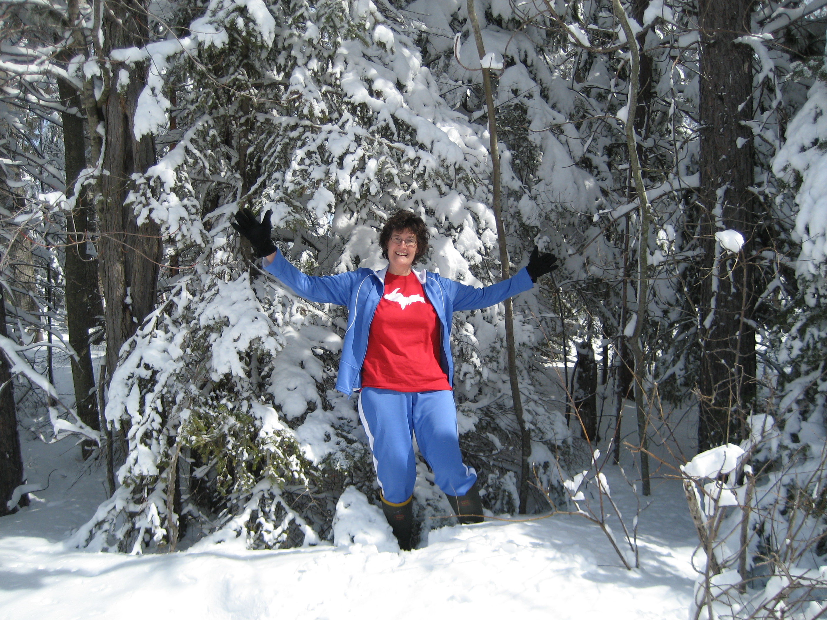 April Snowstorm in the Upper Peninsula