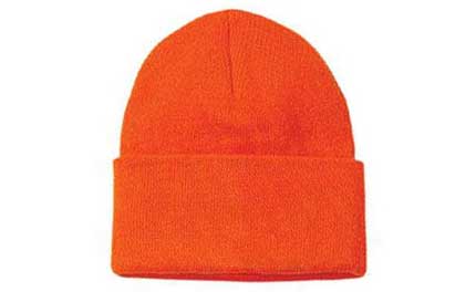 Hunter Orange Knit Cap