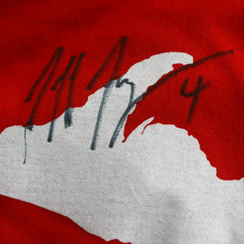Jeff Finger Autography of the Tortonto Maple Leafs
