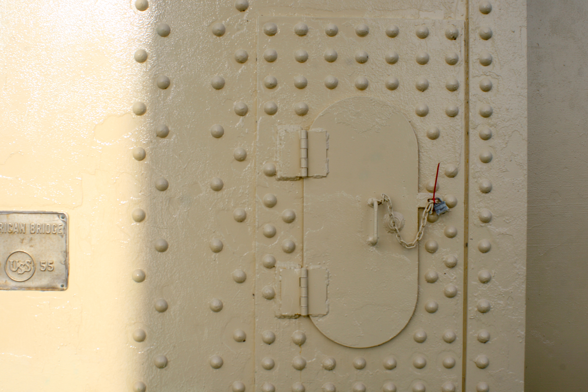 Mackinac Bridge Tower Door