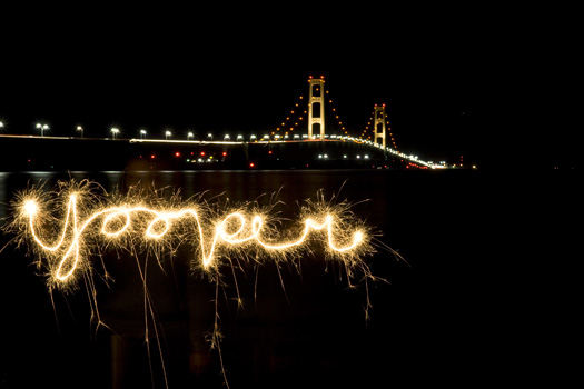 Yoopers at the Mackinac Bridge