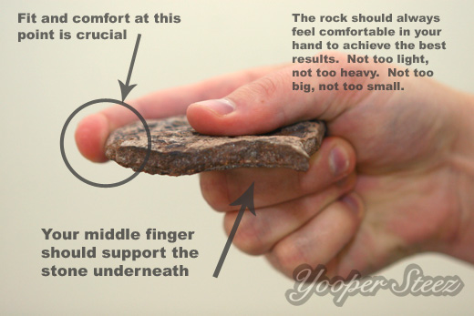 How to skip stones
