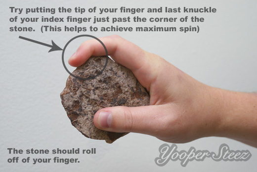 How to skip stones