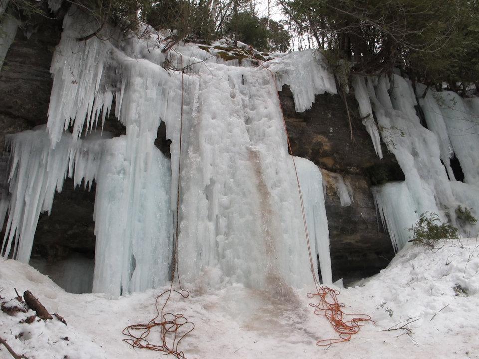 Upper Peninsula Ice Climbing