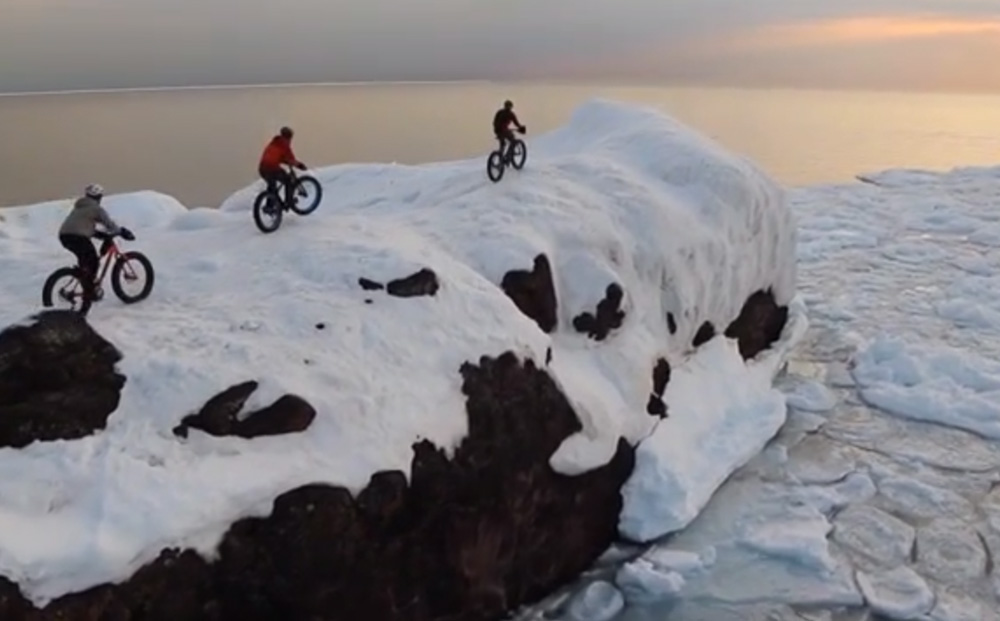 Cold Rolled: Marquette Michigan's Snow Bike Route