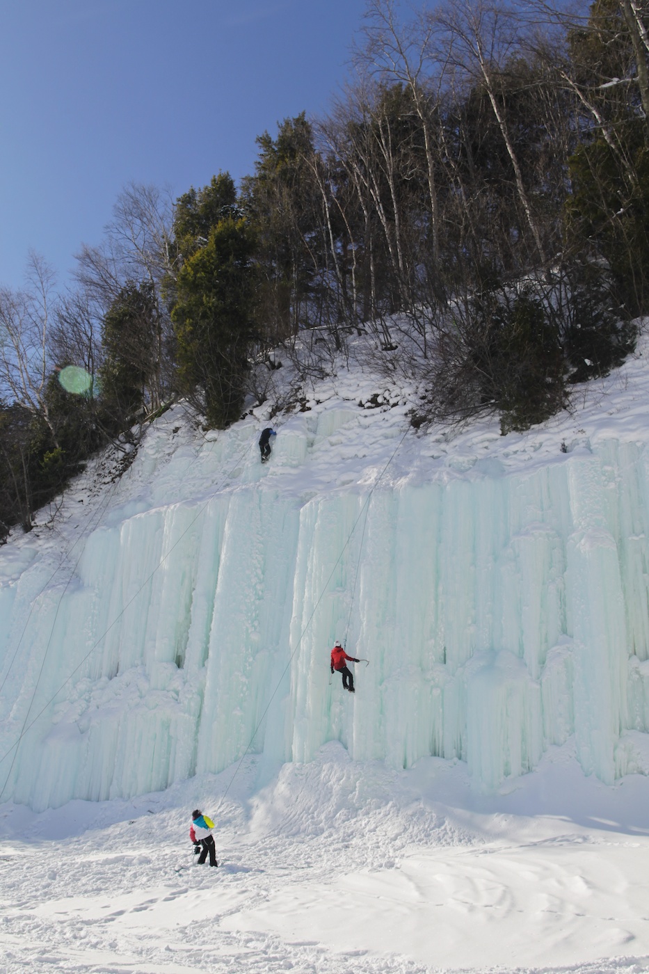Grand Island Ice Climbing