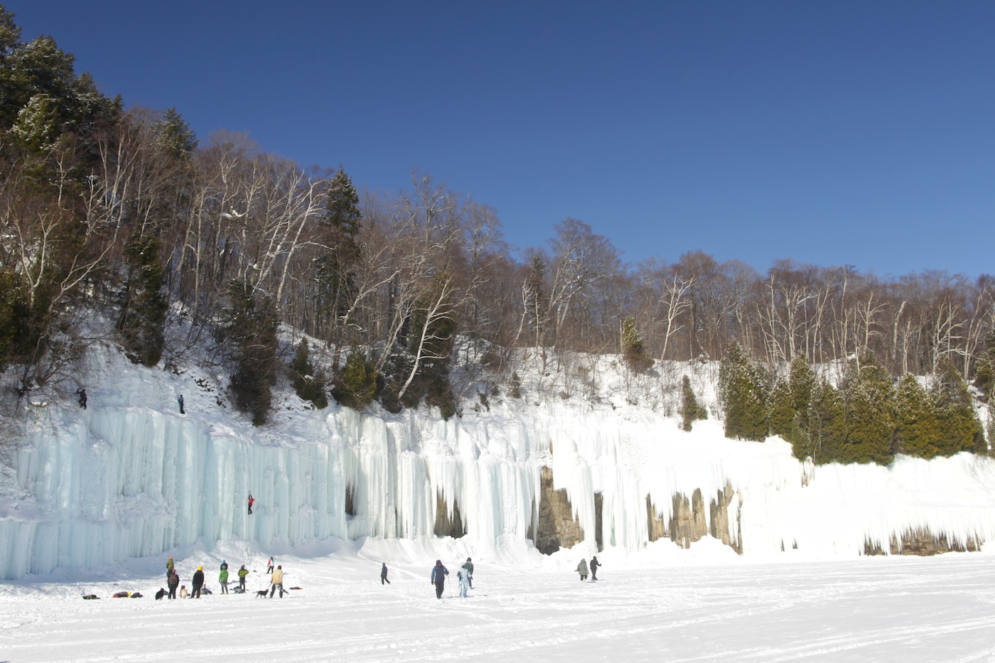 Munising Ice Climbers