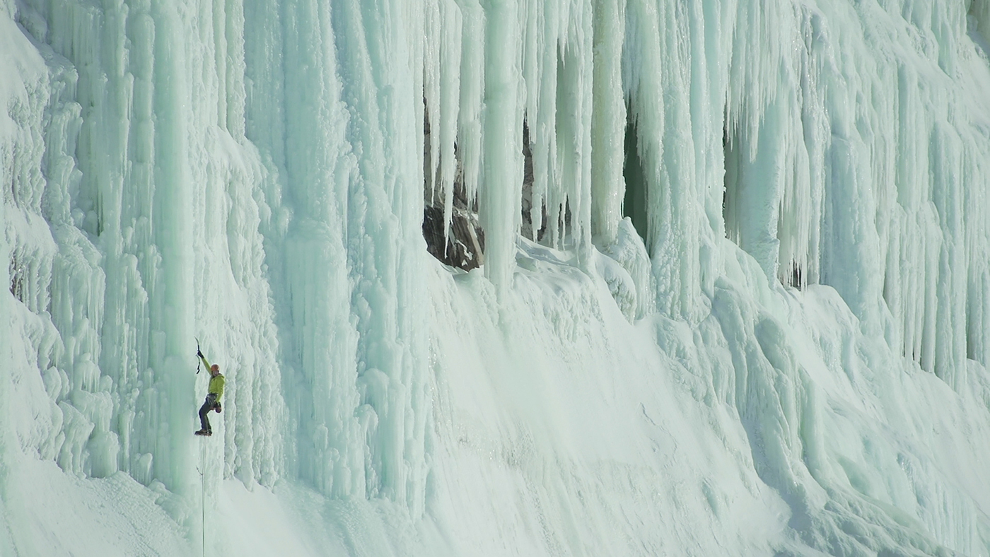Ice Climbing in Munising