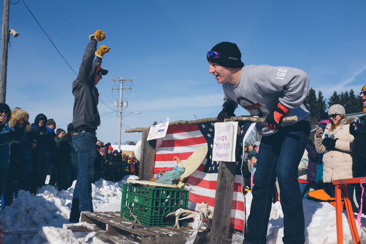 Upper Peninsula Outhouse Races