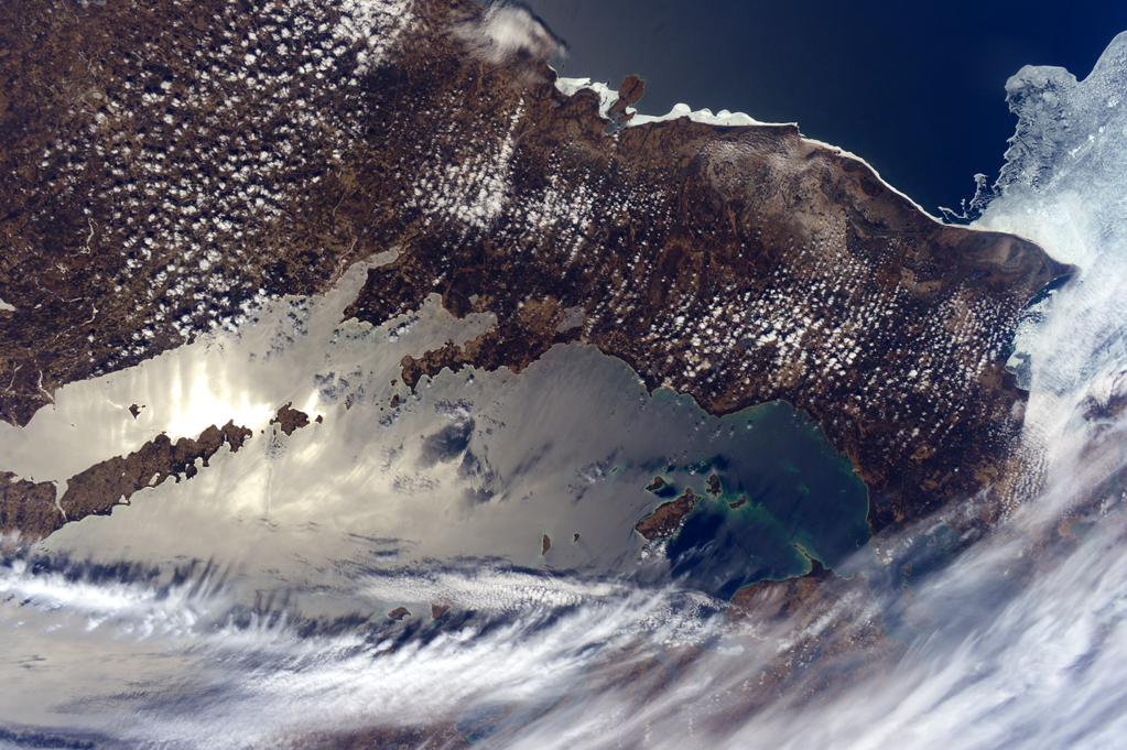 Upper Peninsula, Spotted from the International Space Station